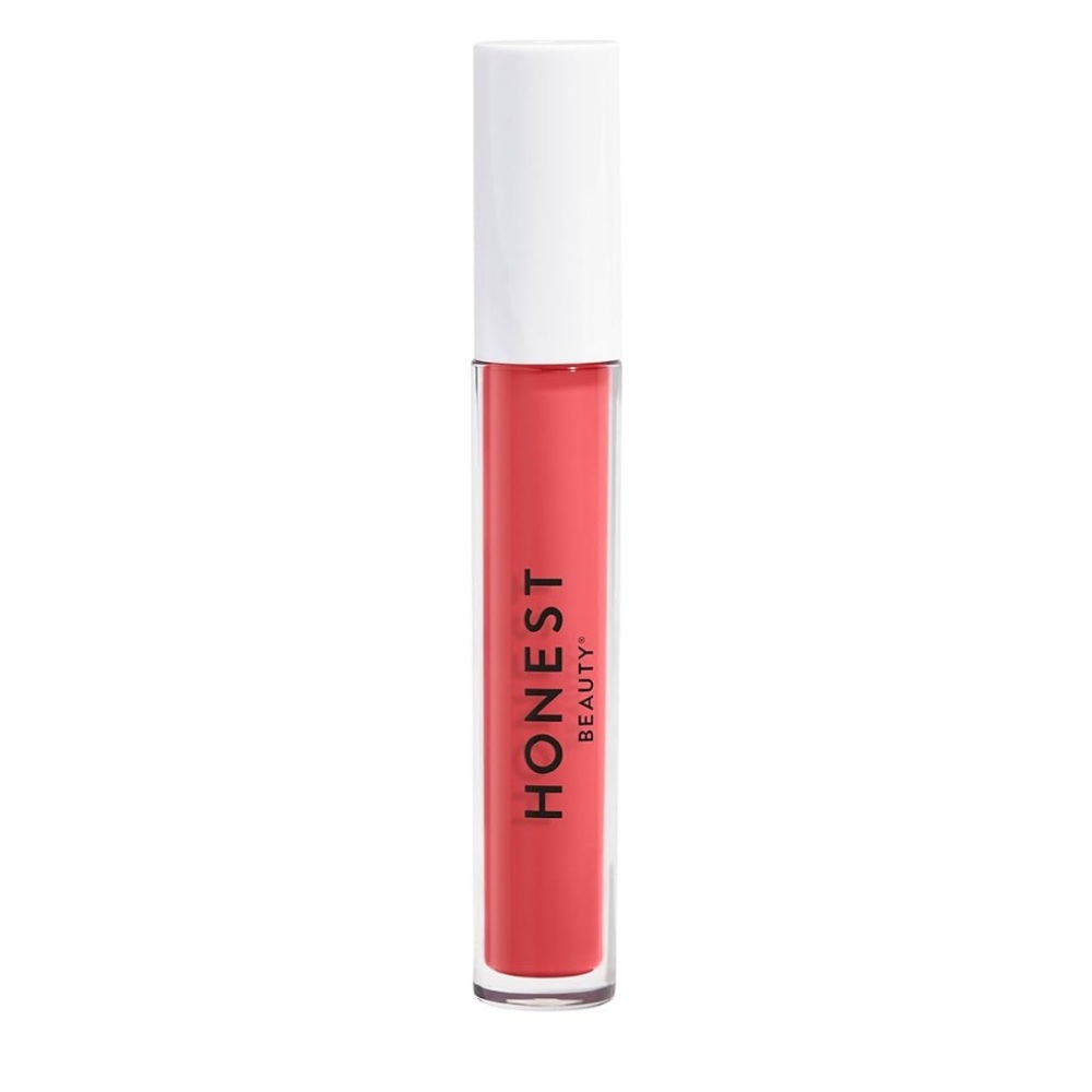 Honest Beauty Hydrating Liquid Lipstick Hyaluronic Acid + Avocado Oil: Happiness
